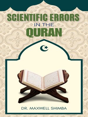 cover image of Scientific Errors in the Quran